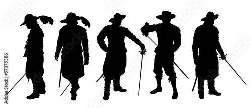 musketeer silhouettes