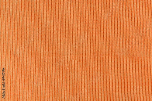 orange fabric textile texture for background