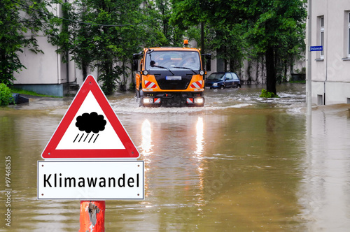 Klimawandel Warndreieck