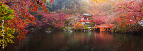 Daigo-ji temple in autumn