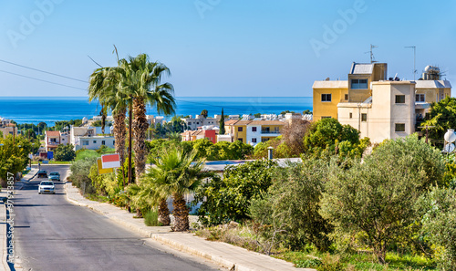 Road to the sea in Paphos - Cyprus