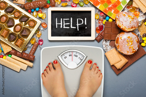Unhealthy diet - overweight