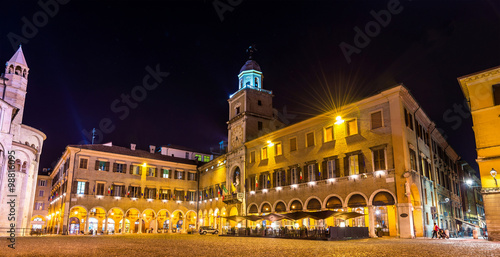 The Communal Palace, the town hall of Modena - Italy