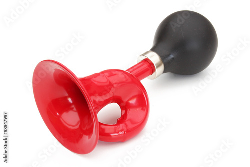 Trompette klaxon rouge / Red air horn trumpet
