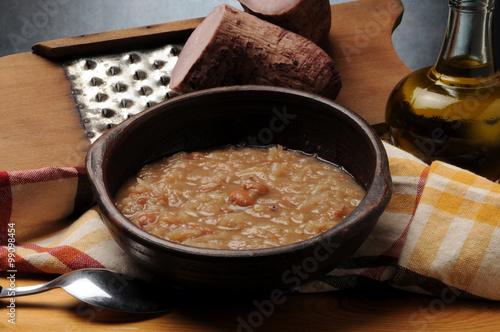 Soup Brovada Broade Minestra di Brovade Suppe Sopa Cucina friulana Friaulische Küche Juha Zupa Rapa Speiserübe Rzepa Turnip 