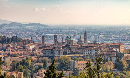 Bergamo in the fall