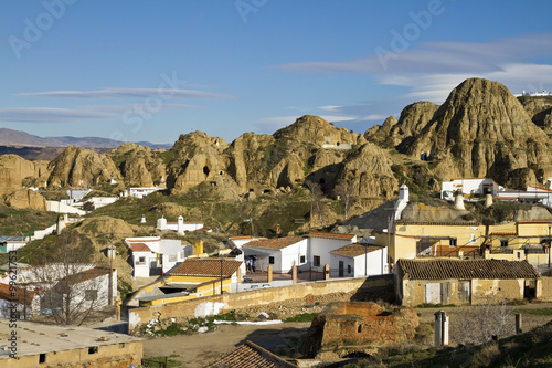 View of Guadix, one of the oldest human settlements in Spain