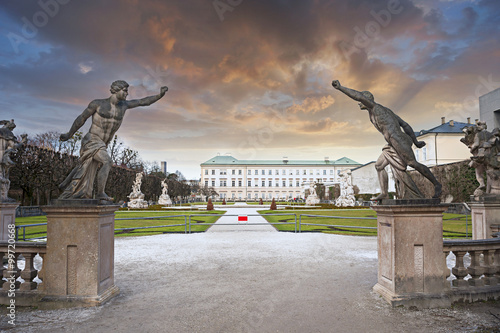 Mirabell Garden of Salzburg, Austria