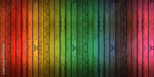 Colorful wooden background pattern texture