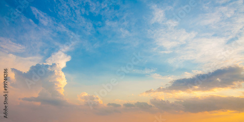 Cumulus Sunset