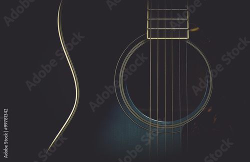 Guitar abstract