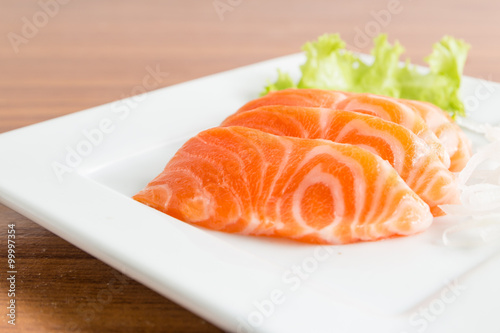 Salmon sashimi - japanese food
