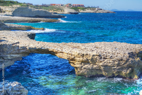 Porto Torres shore on a summer day