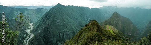 Machu Picchu panoramic