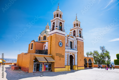 Santuario de los remedios, Cholula in Puebla, Mexico
