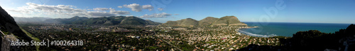 Panoramica Golfo di Mondello da Montepellegrino