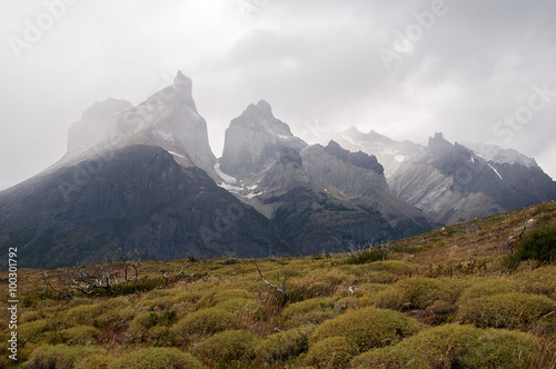 słynne Rogi w chilijskim Parku Torres del Paine