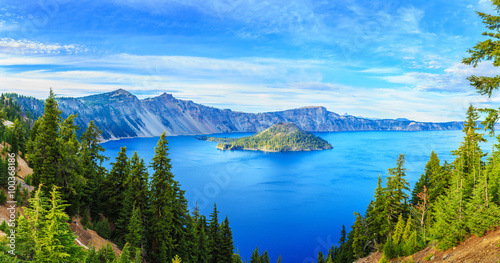 Crater Lake National Park in Oregon, USA