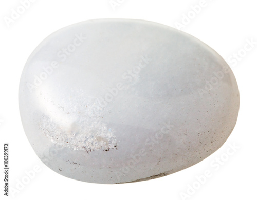 specimen of milky (snow, white) quartz gemstone