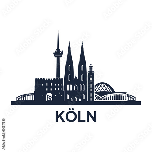 Cologne Skyline Emblem