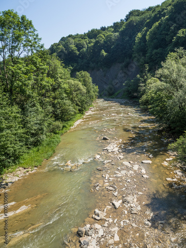 Przełom Wisłoka w Rudawka Rymanowska