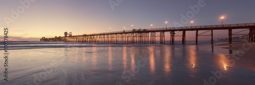 Oceanside Pier at Sunset, California