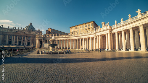 Vatican City and Rome, Italy: St. Peter's Square 