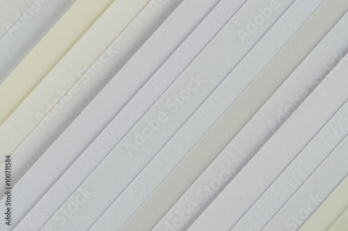 Paper samples with different textures