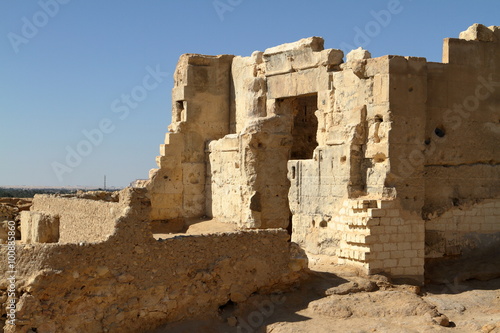 Der Ammon Tempel in der Oasenstadt Siwa in Ägypten 