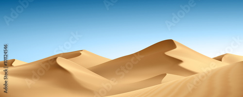 Paysage : désert vectoriel 1