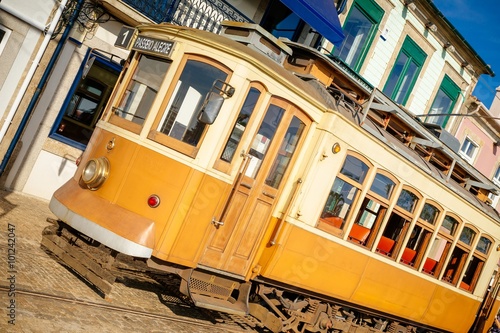 Porto Trolley used as tourist attraction.