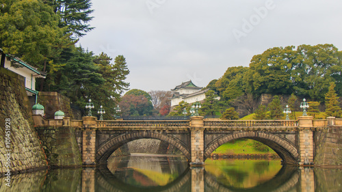 Tokyo, Japan - September 24: Imperial palace in Tokyo, Japan on