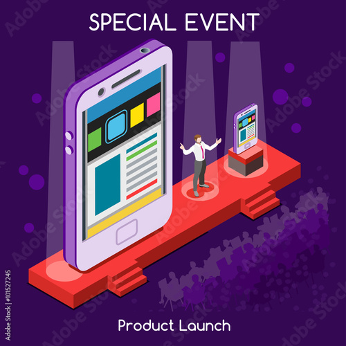 Special Event People Isometric