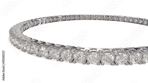 Diamond tennis bracelet
