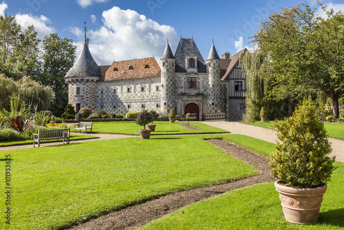 Saint-Germain-de-Livet Wasserschloss Normandie 11