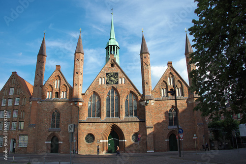 Das alte Hospital zum Heiligen Geist in Lübeck