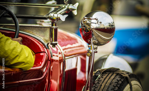 On the track 1929 Cadillac Phaeton four-door Convertible vintage