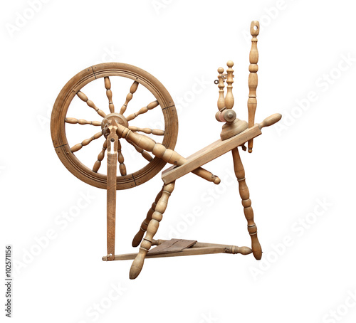 Old Spinning Wheel