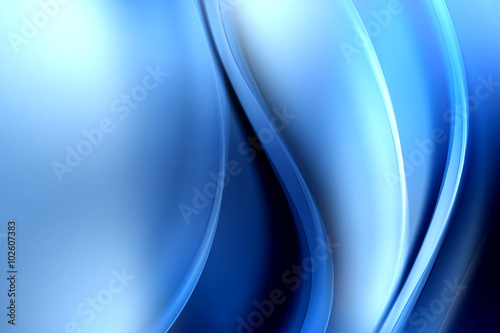 Exclusive Abstract Blue Wave Design Background