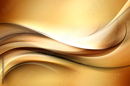 Beautiful Gold Abstract Background