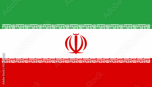 Iranian National Flag