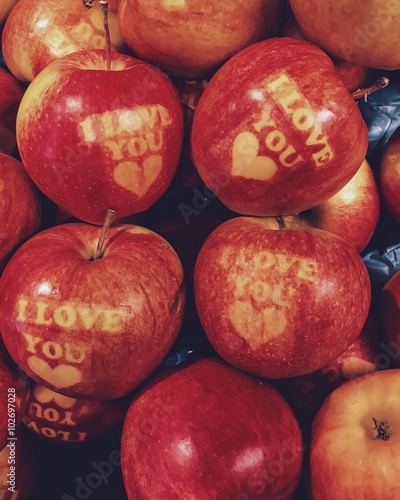 zakochane jabłka