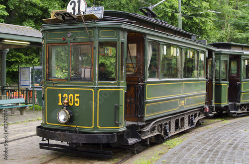 Vieux tram bruxellois