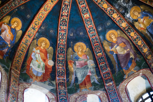 Ancient Church of the Holy Saviour in Chora in Istanbul,Turkey