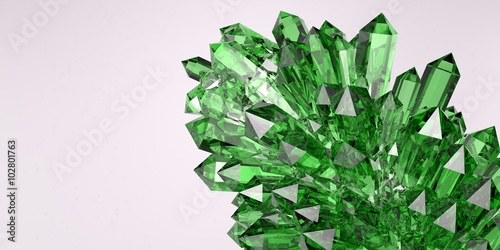 Emerald crystal
