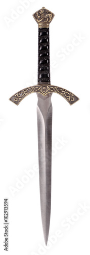 Short sword dagger old knife