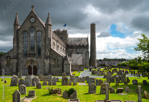 Ireland, Kilkenny, the St Canice's cathedral and cemetery