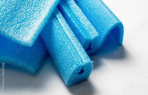 Angular of polyethylene foam.