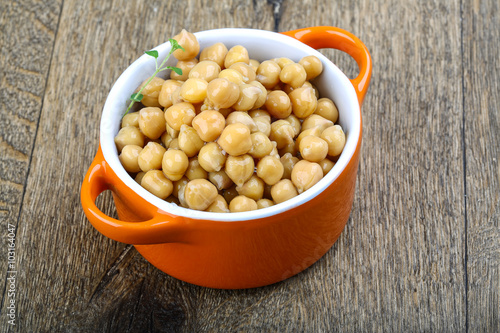 Canned chickpeas