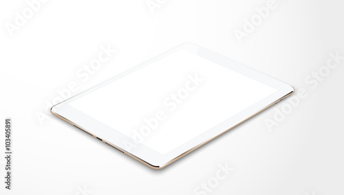 new gold ipad tablet